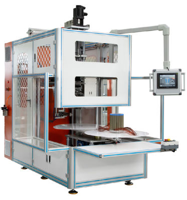 Cina Motor induksi Stator Coil Winding Machine Ventilator Ocilante sepenuhnya otomatis pemasok