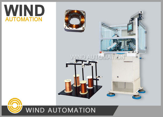 Cina Stator Coil Winding Machine Shaded Four Pole Segmented Motor WIND-1A-TSM pemasok