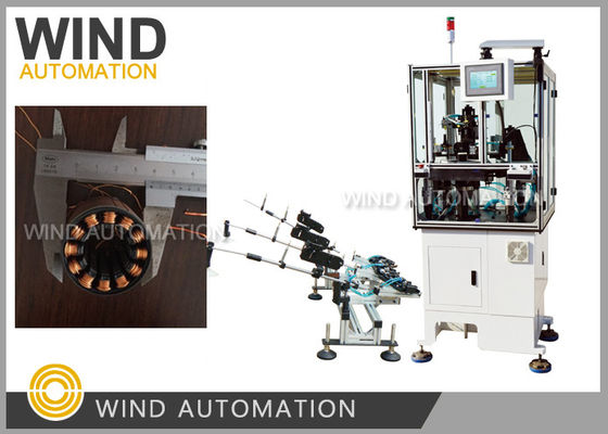 Cina BLDC Motor Stator Coil Winding Machine Jarum Tipe Tiga Fase pemasok