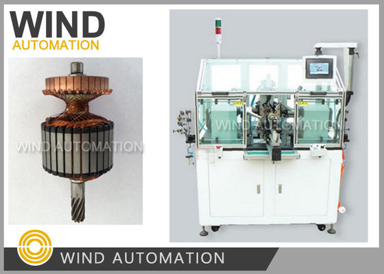 Cina Solar Steering Motor Armature Winding Machine Flyer Winder Rotor Lap Winder pemasok
