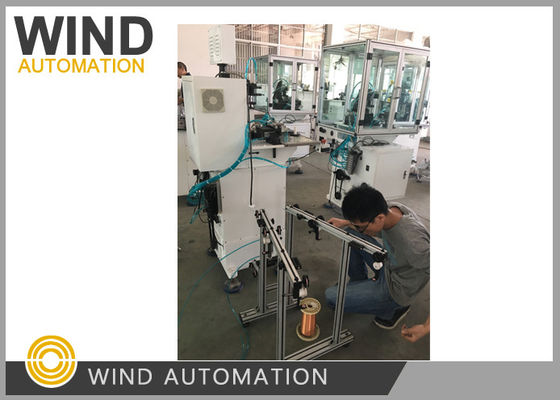 Cina Jarum Winding Fan Langit-langit Motor Winding Machine Untuk Produksi Prototipe Stators pemasok