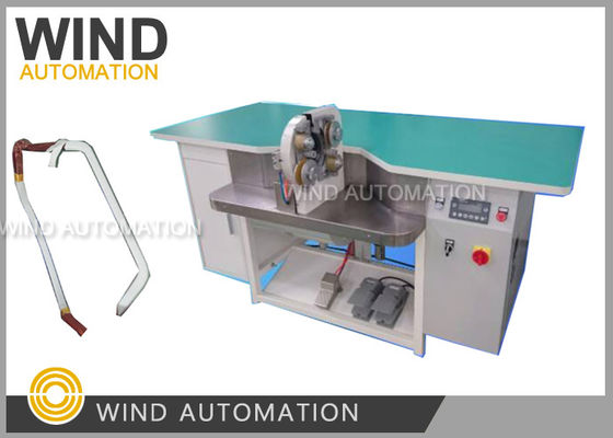 Cina 1 sampai 6 Kgs Stator Winding Machine Constant Tension Taping Semi Automatic pemasok