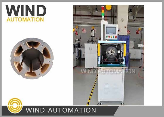 Cina BLDC Motor Stator Slot Liner Mesin Masukkan Kertas WIND-IP-5 pemasok