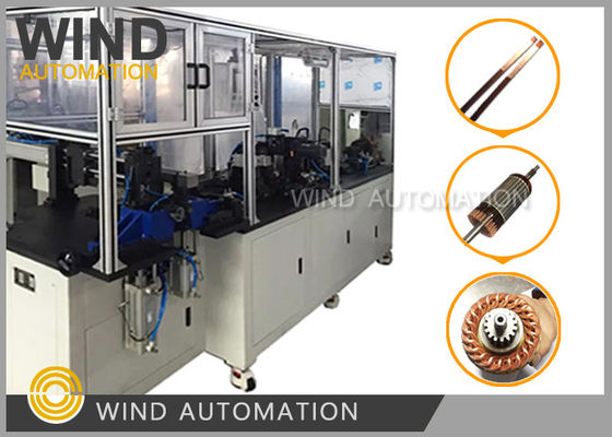 Cina Automaker Starter Hair Pin Forming Electric Car Conductor Winding Machine 10MT Bare Coated atau Coated pemasok