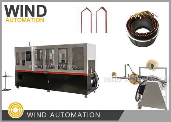 Cina 1KW Hairpin Winding Machine Hairpin Forming Machine Untuk Mobil Hibrida EV BSG Motor pemasok