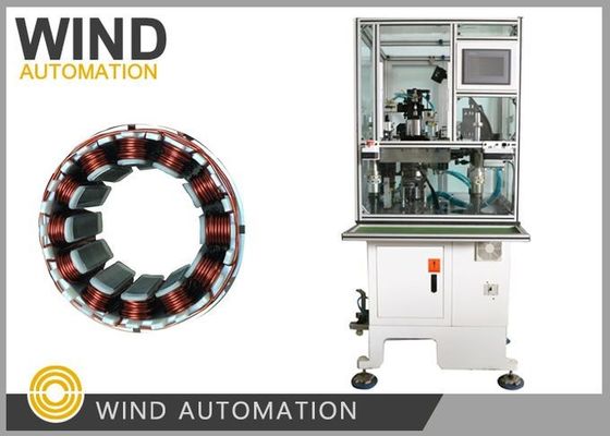 Cina Inner Slot Brushless Motor Stator Needle Winding Machine Tiga jarum setiap kali pemasok