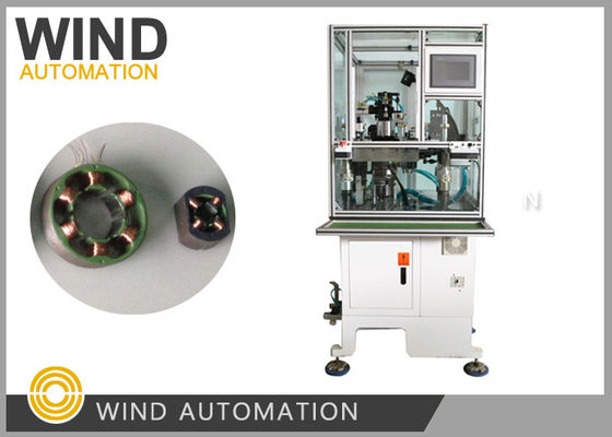 Cina Powder Coated Insulated Stator Coil Winding Machine Needle Winder Untuk Motor Tanpa Sikat pemasok