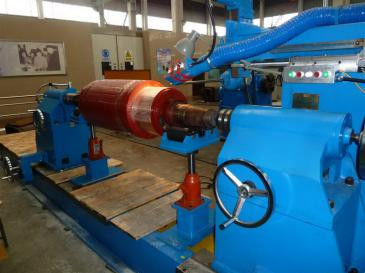 Komutator CNC Undercutting Machine Untuk Potong DC Motor Armature Mica Manual Indexing pemasok