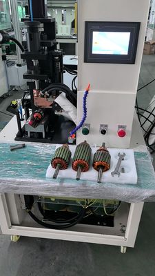 Armature Commutator Fusing Hot Staking Machine Pengelasan Bar pemasok
