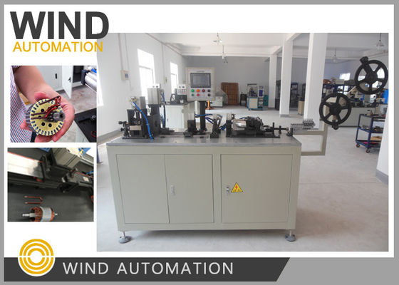 Mobil Wire Bulat 3,4mm Hairpin Coil Winding Machine Untuk Kendaraan Mobil Starter Armature pemasok