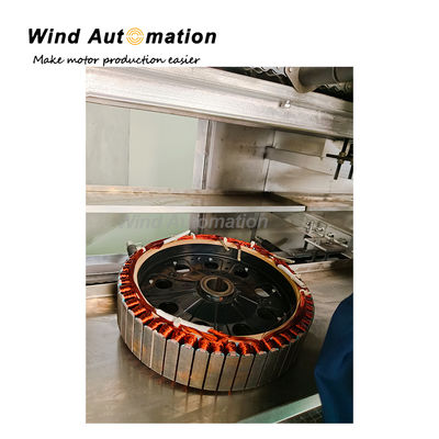 Mesin Pencelup Pernis Rotor Stator Motor WIND-ZDG pemasok