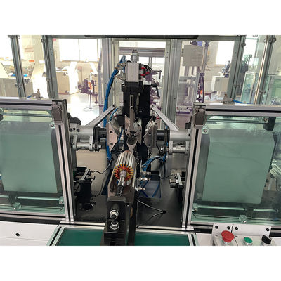 Mesin Penggulung Armature Penuh Otomatis Rotor Coil Winder Dengan Tensioner Elektronik pemasok