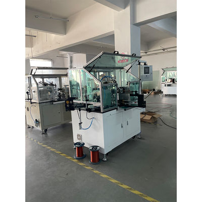 Mesin Penggulung Armature Penuh Otomatis Rotor Coil Winder Dengan Tensioner Elektronik pemasok