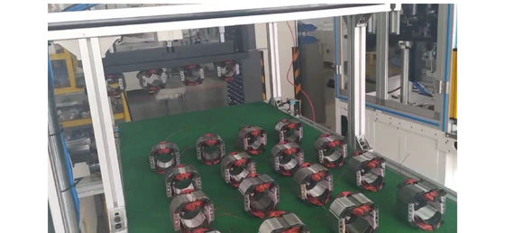 Stator Winding Machine Estatores 2 Pole Field Coil sepenuhnya otomatis dibuat khusus pemasok