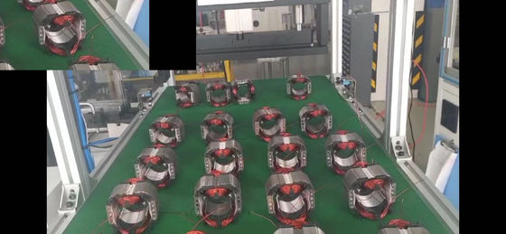 Stator Winding Machine Estatores 2 Pole Field Coil sepenuhnya otomatis dibuat khusus pemasok