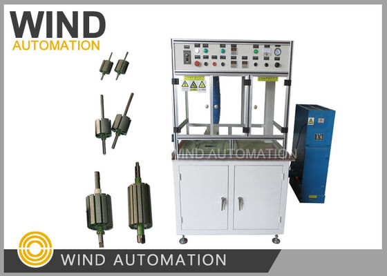 Mesin Lapisan Serbuk Resin Epoxy Motor Kecil Armature Rotor Elektrostatik pemasok