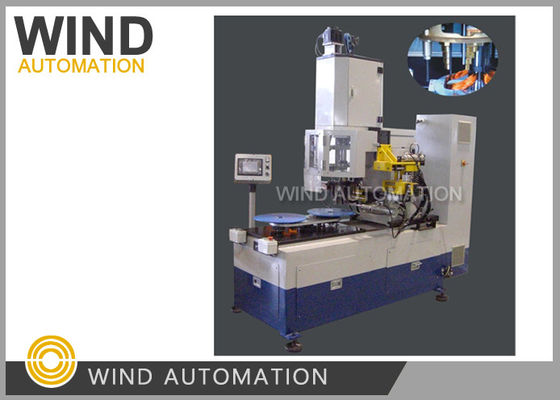 Fully Automatic Coil Winding Machine Vertical 0.1mm Thin Wire Winding / Placement Machine