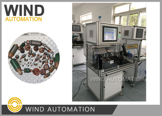Alat pengujian armature starter memutar rotor selama stasiun ganda WIND-ATS-02 pemasok