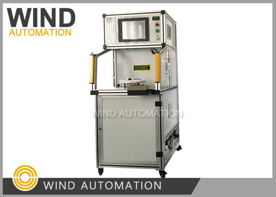 Mesin pengujian BLDC Motor Rotor Armature BEMF Magnetic Detection Single Station pemasok