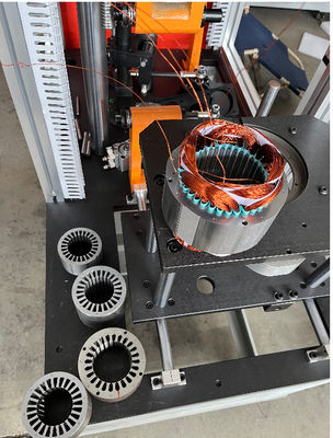 Cara Membuat AC Motor Winding Stator Coil Binding Lacing Machine pemasok