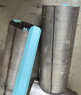 Skew Slot Pump Motor Insulation Paper Polyester Membentuk Creasing Mesin Pemotongan pemasok