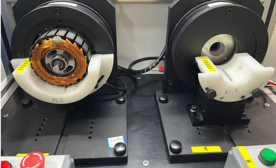 CE Peralatan pengujian armature motor listrik Panel pengujian resistensi las stasiun ganda pemasok
