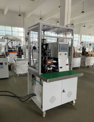 BLDC Motor Stator Terminal Pengelasan Fusing Hot Staking Machine pemasok