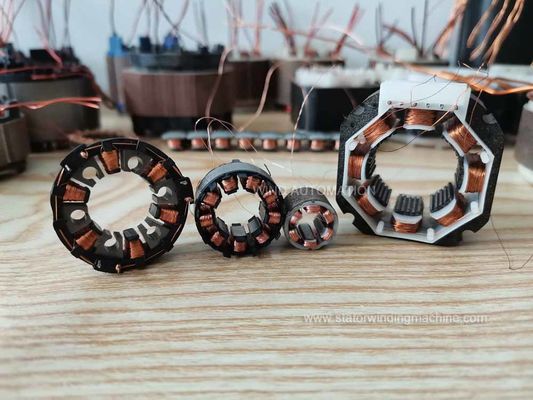 Straight Lamination Stator Needle Winding Machine Untuk Motor BLDC pemasok