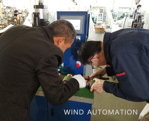 15KHz frekuensi tinggi Armature Commutator Spot Welding Fusing Hot Staking Machine pemasok