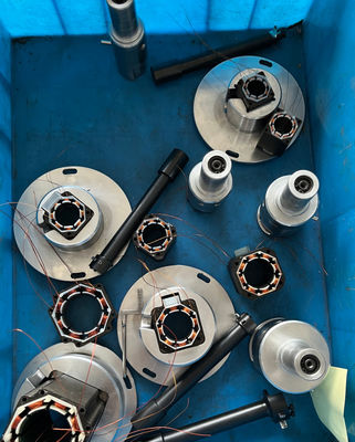 20, 28,35,42, 57 seri stepper motor stator mesin penggulung dengan empat jarum BLDC penggulung pemasok