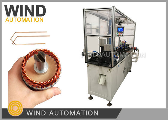 Mobil Wire Bulat 3,4mm Hairpin Coil Winding Machine Untuk Kendaraan Mobil Starter Armature pemasok