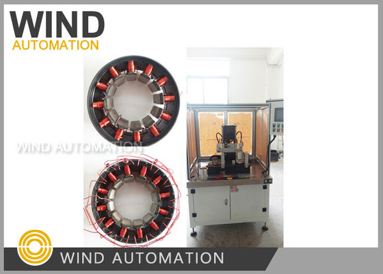 Inslot Oblrunner Stator Winding Machine Empat Axis Servo Needle Winder 7KW AWG18 / AWG38 pemasok