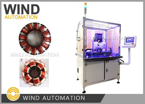 Inslot Oblrunner Stator Winding Machine Empat Axis Servo Needle Winder 7KW AWG18 / AWG38 pemasok