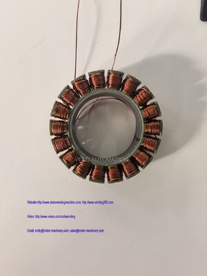Outside Stator Motor AC Motor Winding Machine Scooter Single Wire Coil Winder