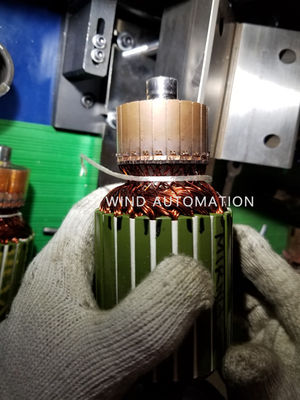 Wire Spot Commutator Fusing Machine 12V 24 V DC Brushed Motors Hot Staking pemasok