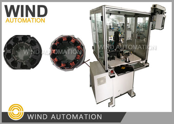 Muti Polesstator Winding Machine Single Station Untuk Brushless Stepping DC Motor