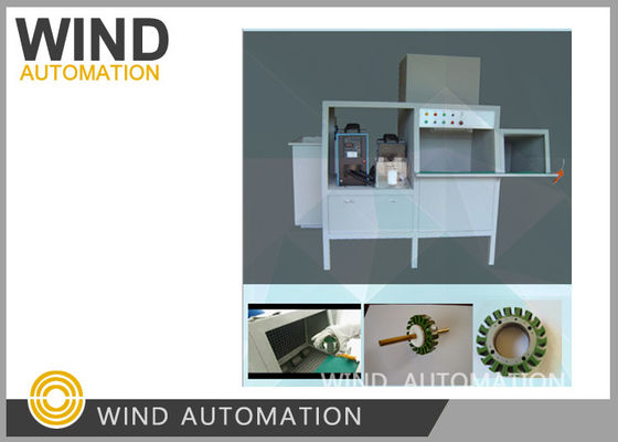 Powder Resin Insulation Hot Dip Coating Machine Magneto Stator Bed Fluidized