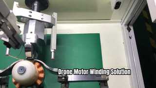 Drone Aerial Stator Flyer Mesin Winding Pesawat Helikopter Motor Outrunner