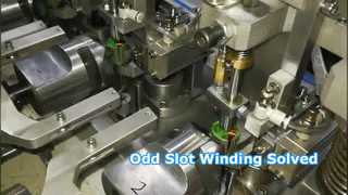 3 slot 5 slot ganjil slot armature winder