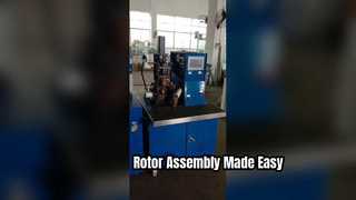 Mesin press hidrolik untuk rakitan rotor